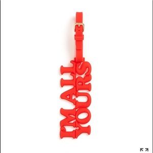 NWT ban.do luggage tag